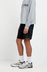 Pacsun Black Aaron Mesh Volley Shorts