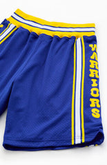 Mitchell & Ness Golden State Warriors Road Basketball Shorts