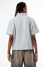 Pacsun Nomad Gray Quarter Zip Shirt