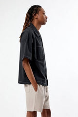 Pacsun Grace Textured Camp Shirt