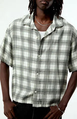 Pacsun Plaid Bailey Short Sleeve Shirt