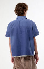 FORD Quarter Zip Stud Shirt