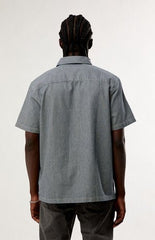 Levi's Men's Striped Worker Short Sleeve Shirt