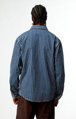 RVCA Dayshift Hickory Overshirt