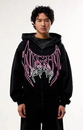 Nightlab x Pacsun Night Reaper Zip Up Hoodie