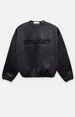 Fear of God ESSENTIALS Vintage Black Modern Crew Neck Sweatshirt