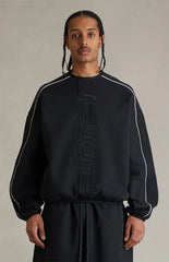 Fear of God ESSENTIALS Vintage Black Active Trace Modern Crew Neck Sweatshirt
