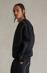 Fear of God ESSENTIALS Vintage Black Active Trace Modern Crew Neck Sweatshirt