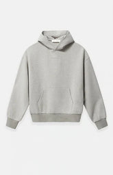 Fear of God ESSENTIALS Concrete Heather Signature Classic Hoodie