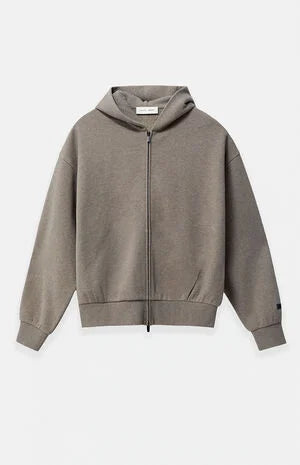Fear of God ESSENTIALS Homestead Heather Classic Zip Up Hoodie
