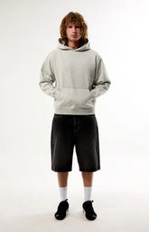 Pacsun Heather Grey Snow Wash Hoodie