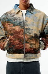 Pacsun Voice Divine Jacquard Gas Jacket