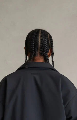 Fear of God ESSENTIALS Vintage Black Signature Filled Barn Jacket