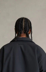 Fear of God ESSENTIALS Vintage Black Signature Filled Barn Jacket