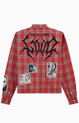 Rolling Loud Anarchy Flannel Long Sleeve Shirt