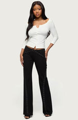 Edikted Iklara Button Up Top