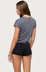 Edikted Marisse Front Tie Top