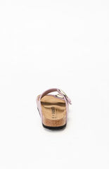 Birkenstock Women's Arizona Slide Sandal Faded Purple