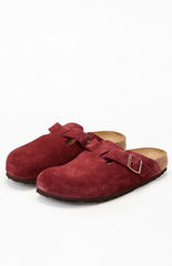 Birkenstock Women’s Boston Soft Footbed Clog Maroon