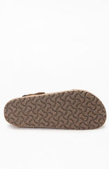 Birkenstock Lutry Premium Suede Clog Taupe