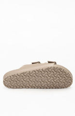 Birkenstock Arizona Essentials Slide Sandal Gray Taupe