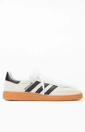 adidas Women's White & Black Handball Spezial Sneakers