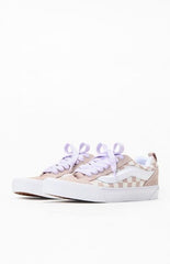 Vans Gray Checkerboard Knu Skool Sneakers