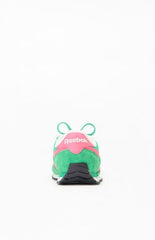 Reebok Women's Green Classic AZ Waffle Knit Sneakers