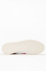 Reebok Women's White & Red Club C Revenge Sneakers