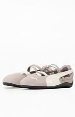Puma Women's Taupe Speedcat Ballet Sneakers