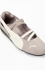 Puma Women's Taupe Speedcat Ballet Sneakers