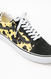 Awake NY x Vans Yellow Animal Spots Classic Old Skool Shoes