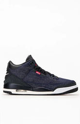 Air Jordan 3 x Levi's Retro Denim Blue Shoes