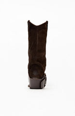 Steve Madden Women's Ashwood Brown Suede Boots