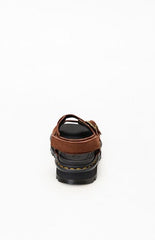 Dr Martens Women's Zebzag Suede Platform Sandals
