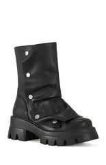 AZALEA WANG Women's Bharti Combat Boots