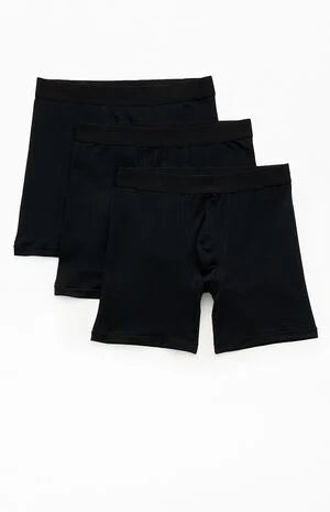 Pacsun 3 Pack Black Boxer Briefs