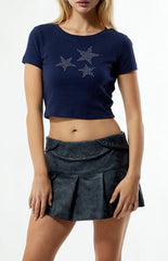 Your Favorite Rhinestone Star Trio Baby T-Shirt