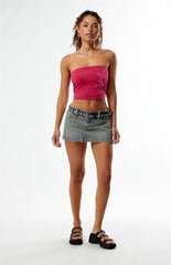 Third Charm Floral Tube Top