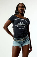 Pacsun x Gov Ball Bodega Off-The-Shoulder T-Shirt