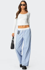 Edikted Millicent Wide Scoop Neck Top