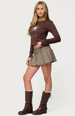 Edikted Starlett Long Sleeve T-Shirt
