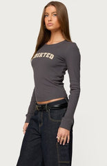 Edikted Essential Edikted Ribbed T-Shirt