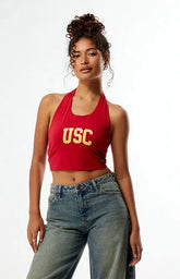 HYPE & VICE USC Trojans Tailgate Halter Top