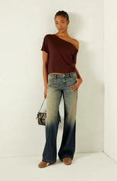 Your Favorite Jade Off-The-Shoulder Top