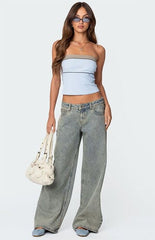 Edikted Ciara Ribbed Tube Top