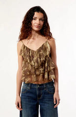 Your Favorite Marisol Ruffle Tiered Tank Top