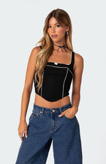 Edikted Sailor Corset Top