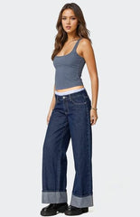 Edikted Essy Square Neck Top