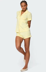 Edikted Tezlie Button Up Shirt